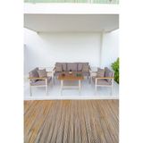 Neokas Bahçe Takımı, Balkon Mobilyası, 1+1+3+Masa, Kafe Koltuğu, Bekleme Alanı Koltuğu