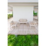 neokas Balkon Mobilyası, 1 + 1 + 2 Bahçe Takımı, Kafe Koltuğu, Bekleme Alanı Koltuğu,