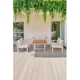 neokas Metal Bahçe Oturma Grubu, Balkon Takımı, Kafe Koltuğu, Bekleme Alanı Koltuğu,1 + 1 + 2 + Masa