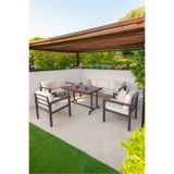 neokas Metal Balkon Seti, Bahçe Takımı, Kafe Koltuğu, Bekleme Alanı Koltuğu, Oturma Grubu 1 + 1 + 2