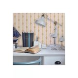Neoklasik Gizli Süslemeli Çizgili Duvar Kağıdı - Seven 7804-1, Bej, Açık, Elyaf Taban (Non-Woven) - 16.5 M2