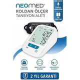 Neomed DBP-6281 Bluetooth Üst Koldan Dijital Tansiyon Aleti, Türkçe Konuşan, Büyük Ekran