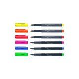 Neon 1,5Mm 6 Renk Vip Model Markör Kalem