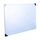 Neon 70x100 Siyah - Beyaz Köşeli Duvara Monte Yazı Tahtası, Dayanıklı Malzeme ile Modern Tasarım