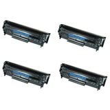 Neon HP 12A Q2612A 4lü Uyumlu Yazıcı Toner