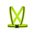Neon Klipsli Yansıtıcı Iş Güvenliği Yeleği Pratik Ikaz Yüksek Görünürlük Fosforlu Yelek Konforlu - 3XL