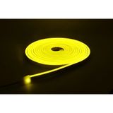 Neon Led Şerit 5metre Sarı Led Zincir Bandı Hortum Esnek Dekoratif Aydınlatma Işık 12v 10w