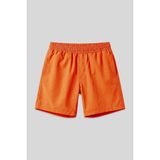Neon Oranj Hızlı Kuruyan Standart Fit Erkek Deniz Şortu - 81237