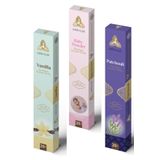 NEON PLUS 3'lü Tütsü Seti, Paçuli , Bebek Pudrası , Vanilya (TOPLAM 60 ADET TÜTSÜ ÇUBUĞU)