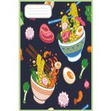 Neon Ramen Nights: Bright Bowl & Chopsticks Journal
