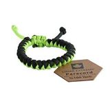 Neon Sarı Snake Paracord Bileklik Çınar Extreme Yeşil