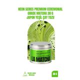 Neon Series Premium Ceremonial Grade Matcha 30 g – Japon Yeşil Çay Tozu
