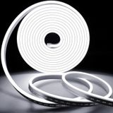 Neon Şerit Led Beyaz Işık 12V Silikonlu Su Geçirmez Neon Led Işık
