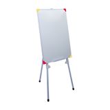 Neon Teleskopik Ayaklı Sarı - Kırmızı Köşeli Okul Yazı Tahtası - Yazı Kalemi + Silgi Hediyeli 50x70