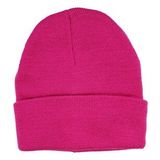 Neon Turuncu Basic Bere Unisex Turuncu Bere Fuşya-Standart