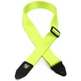Neon Yeşil Renkli Ayarlanabilir Gitar Askısı