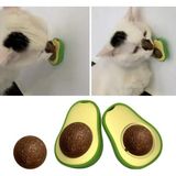 Neonova Avokado Dönen Kedi Nanesi Cat Oyun Topu Doğal Kedi Oyuncağı