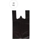 Neonova Siyah Atlet Poşet Orta Boy 29X50 cm Takriben 850 Adet 10 kg