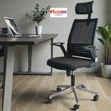Neonx Astra Başlıklı Çalışma Koltuğu - Siyah