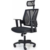 Neonx|relax 5 Başlıklı Çalışma Koltuğu Pls Ayak|yönetici Koltuğu|ergonomik Çalışma Koltuğu - Siyah