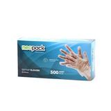 NeoPack Kutulu Tek Kullanımlık Şeffaf Eldiven - 500 Adet
