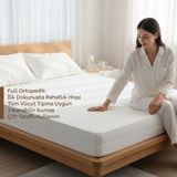 neosleep | Ultra Flex Yatak Kılıflı, Fermuarlı, Ortopedik, Sünger Yatak - 90 x 190 cm