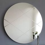 Neostill 60 cm Baklava Desen Yuvarlak Ayna