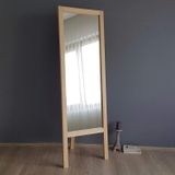 NEOstill-Ayaklı Boy Ayna 55 * 170 Masif Doğal Ahşap A41