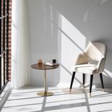 Neostill - Chill-Out Sehpa / Gold & Bronz - Eskitme Gold