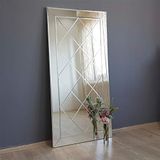 NEOstill-Dekoratif Baklava Desenli Duvar Salon Boy Ayna A306d
