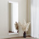 Neostill Duvara Monte Boy Aynası Rodajlı Kenar Çerçevesiz Beyaz Suntalam Dikdörtgen 40x120 cm