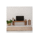 Neostill Ida Tv Sehpası/Kestane Renk & Masif
