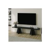 Neostill Mushroom Tv Sehpası/Siyah Renk