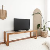 NeoStill - Via Cam Tv Sehpası / Ahşap
