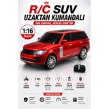 NeoThings Şarjlı R/C Kumandalı Led Farlı Range Rover 21 Cm Oyuncak Araba Çok Fonksiyonlu Uzaktan Kumandalı SUV