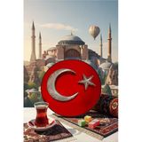 Nep Ayyıldız El Yapımı Filografi Tablo