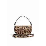 Nep Milano Leopar Desenli Mini Kadın El Çantası – Animal Print Trend Baguette Model