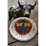 Nep Sarı Lacivert El Yapımı Filografi Tablo