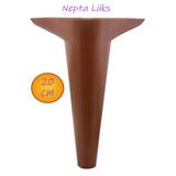 Nepta Lüks Mobilya Kanepe Koltuk Tv Ünitesi Konsol Yükseltici Ayağı Ayakları 20 Cm Ahşap Desenli.