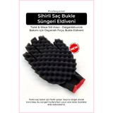 Nera Classy Kıvırcık Saç Eldiveni, Saç Şekillendirici Eldiven, Katlanmış Braiders Dreads Saç Şekillendirme Aracı