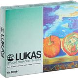 Nerchau 1048890 sulu boya / okul boyası (20 ml x 6 renk)