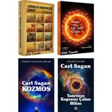 Nerdeyse Her Şeyin Kökeni (Graham Lawton) + Gündelik Hayatımızın Tarihi (Kudret Emiroğlu) + Kozmos (Carl Sagan) + Tanrının Kapısını Çalan Bilim (Carl Sagan) / 4 Kitap Set