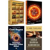 Neredeyse Her Şeyin Kökeni (Graham Lawton) + Gündelik Hayatımızın Tarihi (Kudret Emiroğlu) + Tanrının Kapısını Çalan Bilim (Carl Sagan) + Karanlık Bir Dünyada Bilimin Mum Işığı (Carl Sagan) / 4lü Set