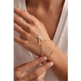 Nereze 925 Ayar Gümüş Gold Kaplama Anka Kuşu Model Şahmeran Bileklik