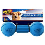 Nerf Dog Kauçuk Çiğneme Halter Köpek Oyuncağı, Hafif, Dayanıklı ve Suya Dayanıklı, 7,5 inç, Orta/Büyük Irklar İçin, Tek Birim, Mavi