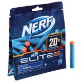 Nerf Elit Dart Tabancası Yedek Mermi 20li Paket 8-12 Yaş İçin Güvenli Oyun Deneyimi