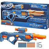 Nerf Elite 2.0 Eaglepoint Rd-8 Atıcı 8 Dart Tamburu, Çıkarılabilir Nişan Dürbünü ve Namlu, 16 Nerf Dart, Sürgü Hareketi