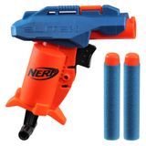 Nerf Elite 2.0 Slash Blaster, 2 Nerf Elite Dart, Pull to Prime Handle, Dış Mekan Çocuk Oyunları için Oyuncak Köpük Blaster içerir