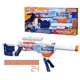 Nerf Loadout Arctic Zerostriker 55 cm 24 Mermili Sünger Dart Atan Silah