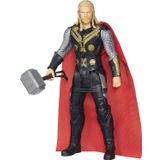 NERF Marvel Avengers Age of Ultron Titan Hero Tech Kaptan Thor figürü (İngilizce)
